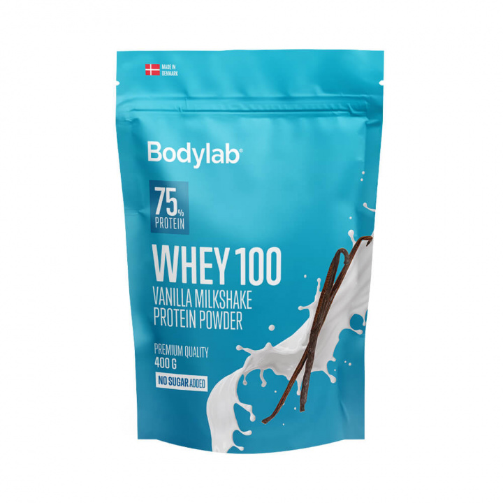 Bodylab Whey 100, 1 kg (Vanilla Milkshake) ryhmässä Ravintolisät & Elintarvikkeet / Proteiinijauhe / Heraproteiini / Whey protein @ Tillskottsbolaget (BODYLAB040-1)