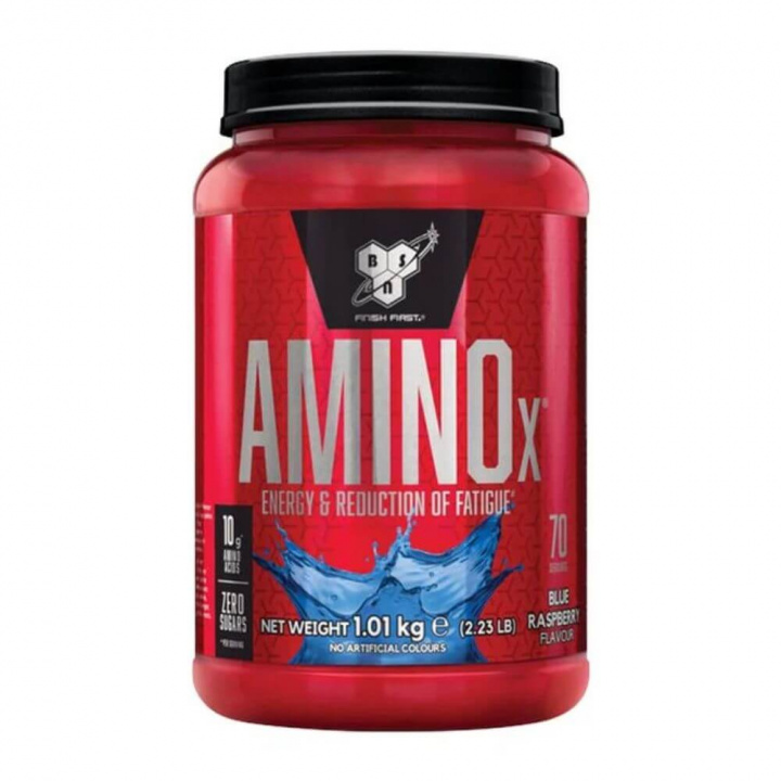 BSN Amino-X, 1 kg (Blue Raspberry) ryhmässä Ravintolisät & Elintarvikkeet / Aminohapot / BCAA @ Tillskottsbolaget (BSN0933BR)