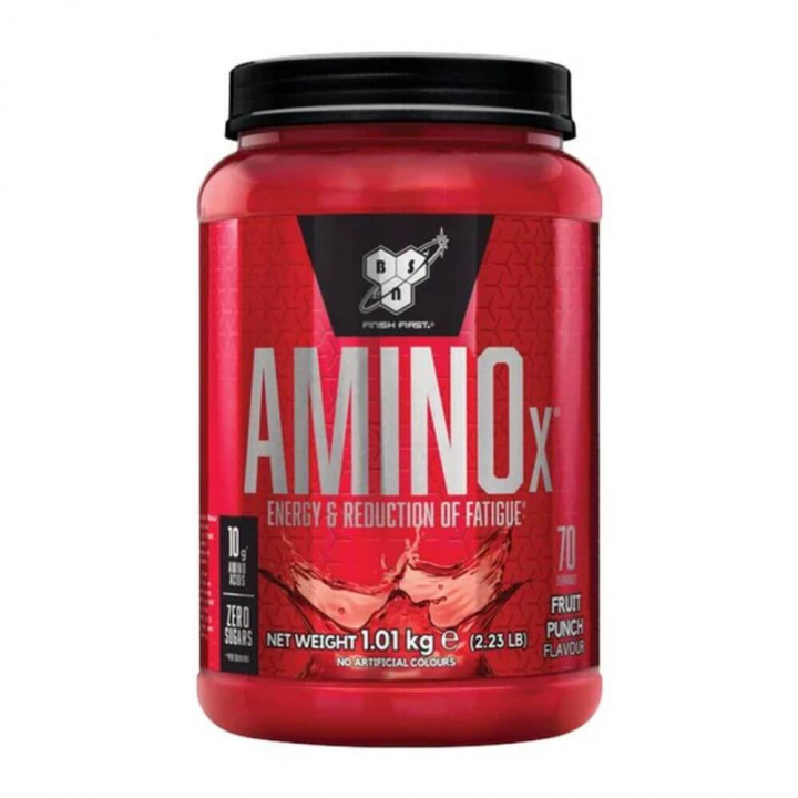 BSN Amino-X, 1 kg (Fruit Punch) ryhmässä Ravintolisät & Elintarvikkeet / Aminohapot / BCAA @ Tillskottsbolaget (BSN0933FP)