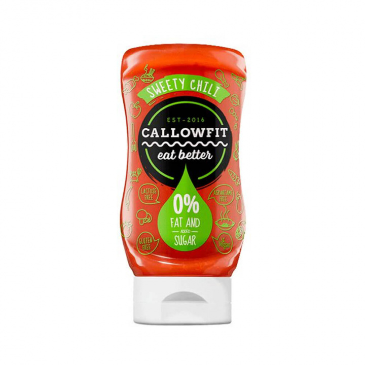 Callowfit, 300 ml (Sweet Chili) ryhmässä Ravintolisät & Elintarvikkeet / Elintarvikkeet / Kalorivapaat kastikkeet ja lisukkeet @ Tillskottsbolaget (CALLOWFIT001-8)
