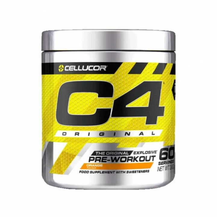 Cellucor C4, 60 servings (Orange) ryhmässä Ravintolisät & Elintarvikkeet / Suorituskyvyn parantajat / Pre-Workout / PWO @ Tillskottsbolaget (CELLUCOR003-6)