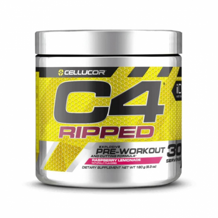 Cellucor C4 Ripped, 30 serv. (Raspberry Lemonade) ryhmässä Ravintolisät & Elintarvikkeet / Painonpudotusta / Rasvanpolttaja @ Tillskottsbolaget (CELLUCOR643-2)