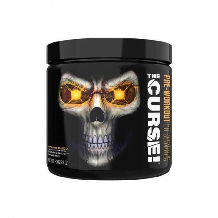 JNX Sports The Curse, 250 g (Orange Mango) ryhmässä Ravintolisät & Elintarvikkeet / Suorituskyvyn parantajat / Pre-Workout / PWO @ Tillskottsbolaget (COBRALABS0010OM)