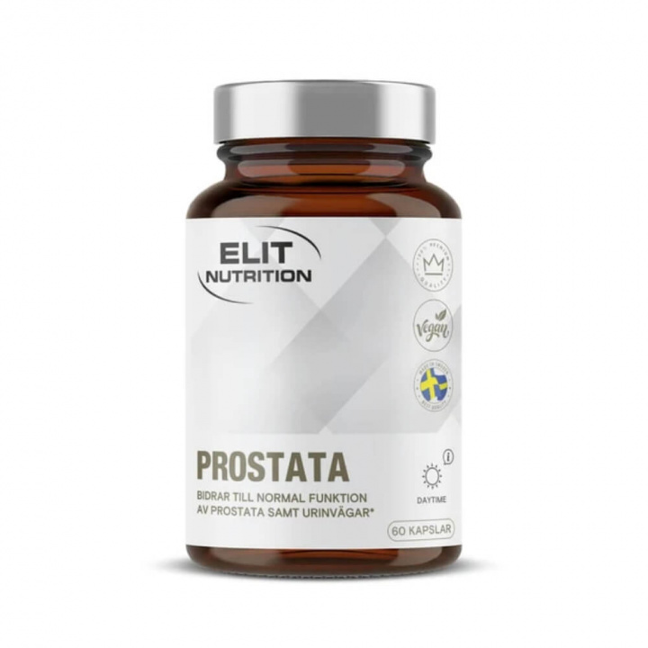 Elit Nutrition Prostata, 60 caps ryhmässä Ravintolisät & Elintarvikkeet / Terveystuotteet @ Tillskottsbolaget (ELIT1947)