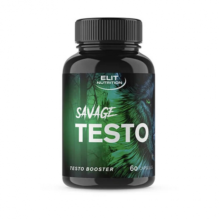 Elit Nutrition Savage Testo, 60 caps ryhmässä Ravintolisät & Elintarvikkeet / Lihaskasvu / Testobooster @ Tillskottsbolaget (ELIT56734)