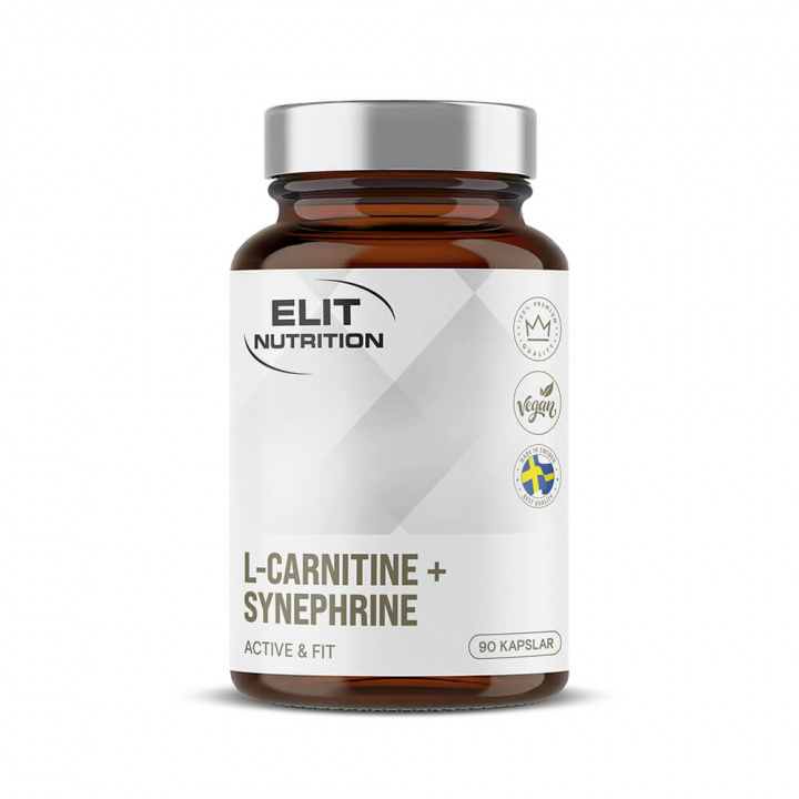 Elit Nutrition L-Carnitine + Synephrine, 60 caps ryhmässä Ravintolisät & Elintarvikkeet / Painonpudotusta / Rasvanpolttaja @ Tillskottsbolaget (ELIT654)