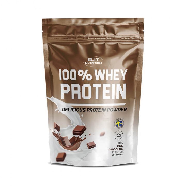 Elit Nutrition 100% Whey, 900 g ryhmässä Ravintolisät & Elintarvikkeet / Proteiinijauhe / Heraproteiini / Whey protein @ Tillskottsbolaget (ELIT65745)
