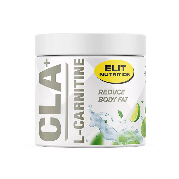 Elit Nutrition CLA + L-Carnitine, 180 g (Lime) ryhmässä Ravintolisät & Elintarvikkeet / Painonpudotusta / Kofeiiniton Rasvanpolttaja @ Tillskottsbolaget (ELIT673-2)