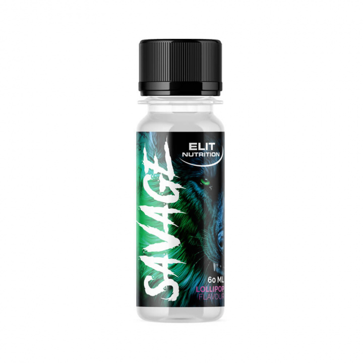 Elit Nutrition Savage PWO Shot, 60 ml (Lollipop) ryhmässä Ravintolisät & Elintarvikkeet / Suorituskyvyn parantajat / Pre-Workout / PWO @ Tillskottsbolaget (ELIT67834-1)