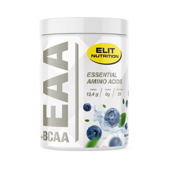 Elit Nutrition EAA + BCAA, 400 g (Blueberry) ryhmässä Ravintolisät & Elintarvikkeet / Aminohapot / EAA @ Tillskottsbolaget (ELIT7483-4)