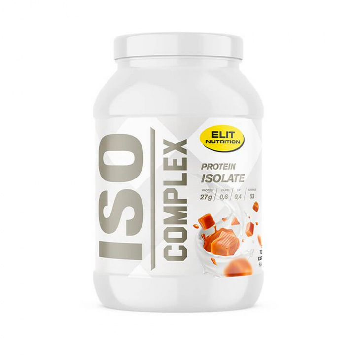 Elit Nutrition ISO Complex, 1600 g (Toffee Caramel) ryhmässä Ravintolisät & Elintarvikkeet / Proteiinijauhe / Isolaattiproteiini @ Tillskottsbolaget (ELIT78543-3)