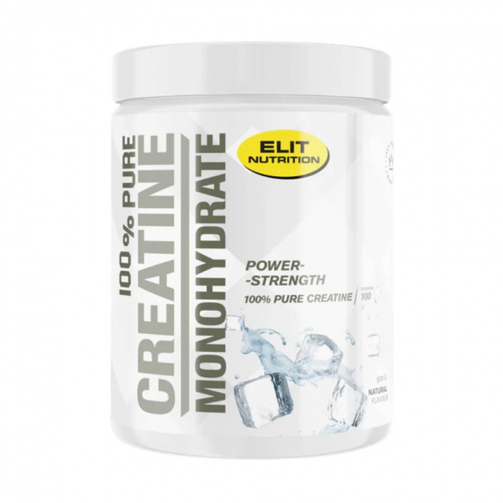 Elit Nutrition 100% Pure Creatine Monohydrate, 500 g ryhmässä Ravintolisät & Elintarvikkeet / Kreatiini / Kreatiinimonohydraatti @ Tillskottsbolaget (ELIT9273)
