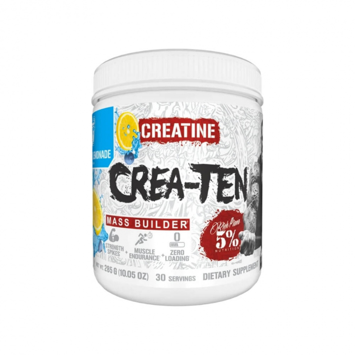 5% Nutrition CREA-TEN, 30 serv. ryhmässä Ravintolisät & Elintarvikkeet / Kreatiini / Kreatiini sekoitukset @ Tillskottsbolaget (FIVE532)