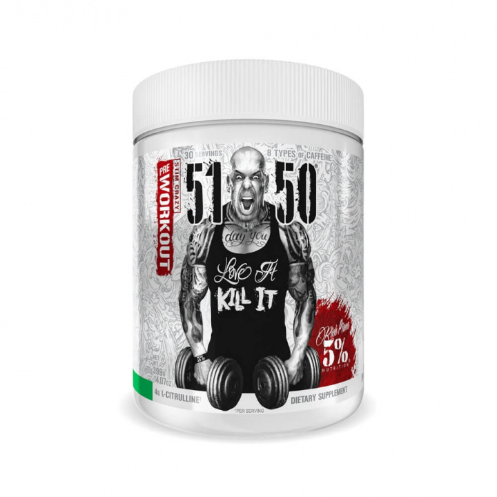 5% Nutrition 5150 Legendary Series, 30 serv. (Green Apple) ryhmässä Ravintolisät & Elintarvikkeet / Suorituskyvyn parantajat / Pre-Workout / PWO @ Tillskottsbolaget (FIVE80992GA)