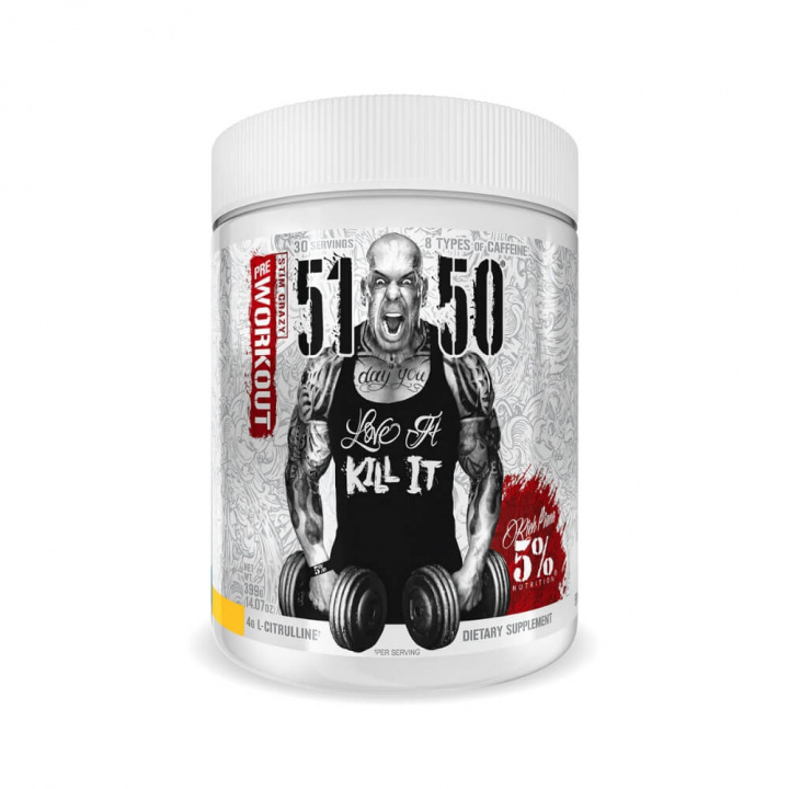 5% Nutrition 5150 Legendary Series, 30 serv. (Tropical Rage) ryhmässä Ravintolisät & Elintarvikkeet / Suorituskyvyn parantajat / Pre-Workout / PWO @ Tillskottsbolaget (FIVE80992PF)