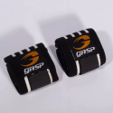 GASP Hardcore Wrist Wraps, black/white
