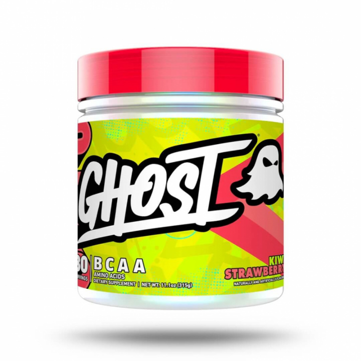 Ghost BCAA, 30 servings (Kiwi Strawberry) ryhmässä Ravintolisät & Elintarvikkeet / Aminohapot / BCAA @ Tillskottsbolaget (GHOST001-2)