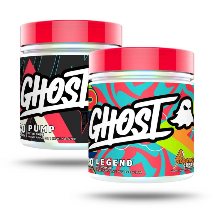 Ghost Legend V4 + Ghost Pump ryhmässä Ravintolisät & Elintarvikkeet / Suorituskyvyn parantajat / Pumppu @ Tillskottsbolaget (GHOST8364)