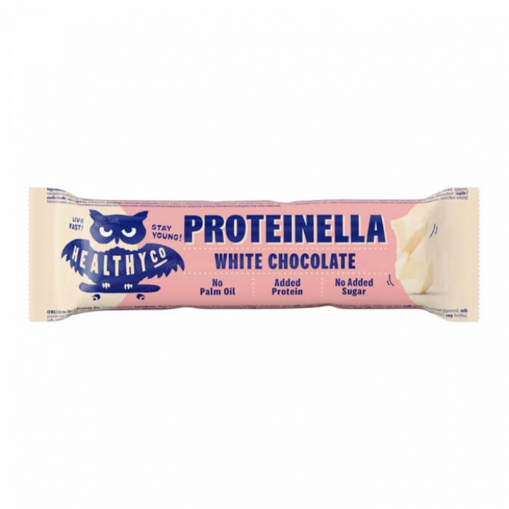 HealthyCo Proteinella Protein Bar, 35 g (White Chocolate) ryhmässä Patukat / Proteiinipatukat @ Tillskottsbolaget (HEALTHYCO812-2)