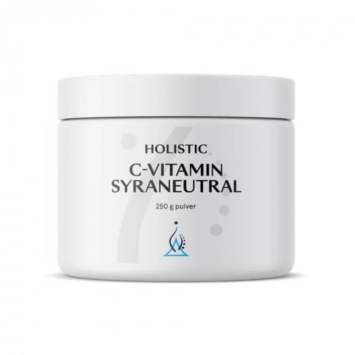 Holistic C-vitamin Syraneutral, 250 g ryhmässä Ravintolisät & Elintarvikkeet / Terveystuotteet / Antioksidantit @ Tillskottsbolaget (HOLISTIC75344)
