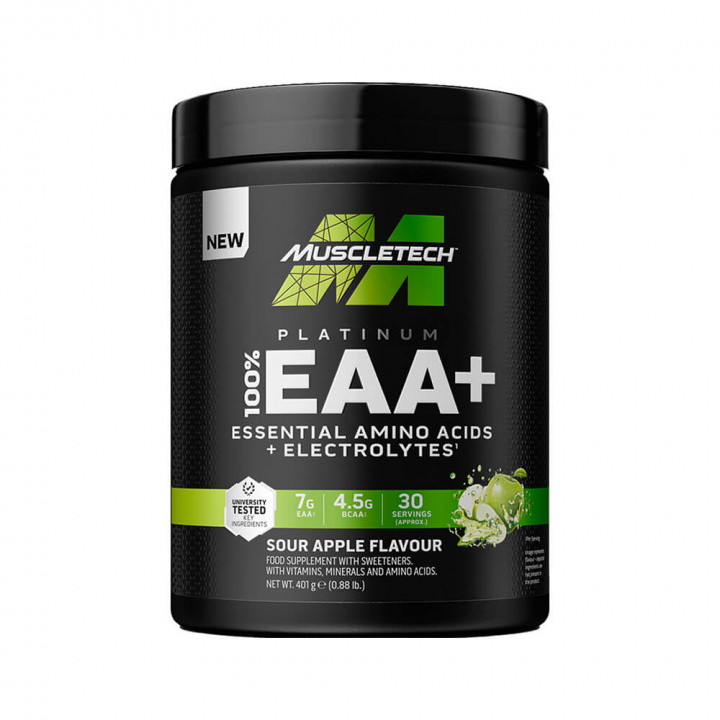 MuscleTech Platinum 100% EAA+, 400 g ryhmässä Ravintolisät & Elintarvikkeet / Aminohapot / EAA @ Tillskottsbolaget (MUSCLETECH8624)