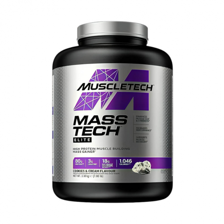 Muscletech Mass-Tech Elite, 3,18 kg ryhmässä Teematuotteet / Ravintolisät Naisille @ Tillskottsbolaget (MUSCLETECH8932)