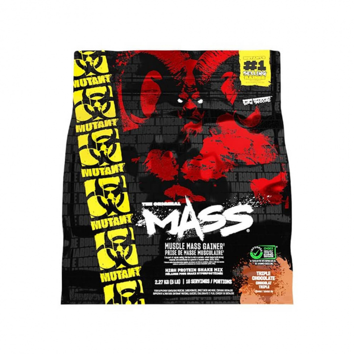 Mutant Mass 2,2 kg (Triple Chocolate) ryhmässä Teematuotteet / Ravintolisät Naisille @ Tillskottsbolaget (MUTANT00123-1)