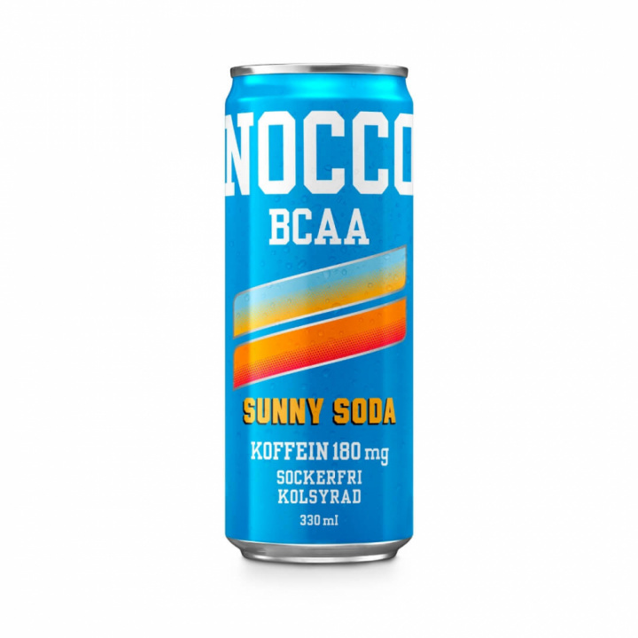 NOCCO BCAA, 330 ml (Sunny Soda) ryhmässä Juomat / Energiajuoma @ Tillskottsbolaget (NOCCO11-12)