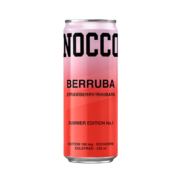 NOCCO BCAA, 330 ml (Berruba) ryhmässä Juomat / Energiajuoma @ Tillskottsbolaget (NOCCO11-20)