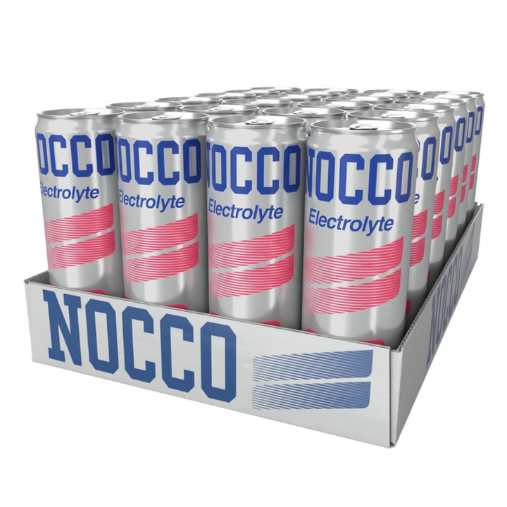 24 x NOCCO Electrolyte, 355 ml (Pink Grape) ryhmässä Teematuotteet / Gluteenittomat Ravintolisät @ Tillskottsbolaget (NOCCO56457)