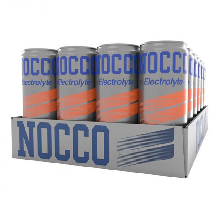 24 x NOCCO Electrolyte, 355 ml (Blood Orange) ryhmässä Teematuotteet / Gluteenittomat Ravintolisät @ Tillskottsbolaget (NOCCO637453)