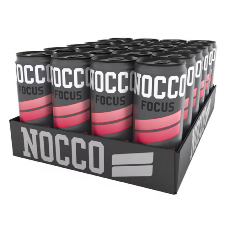 24 x NOCCO FOCUS, 330 ml (The Berries) ryhmässä Teematuotteet / Gluteenittomat Ravintolisät @ Tillskottsbolaget (NOCCO65734)