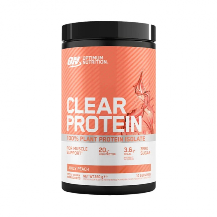 Optimum Nutrition Clear Protein 100% Plant Protein Isolate, 280 g ryhmässä Ravintolisät & Elintarvikkeet / Proteiinijauhe / Clear Whey @ Tillskottsbolaget (OPTIMUM2747)