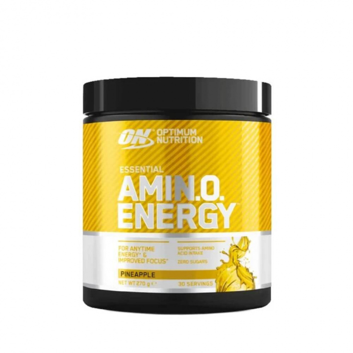 Optimum Nutrition Amino Energy, 270 g (Pineapple) ryhmässä Ravintolisät & Elintarvikkeet / Aminohapot / Virkistävät Aminohapot @ Tillskottsbolaget (OPTIMUM8453-4)