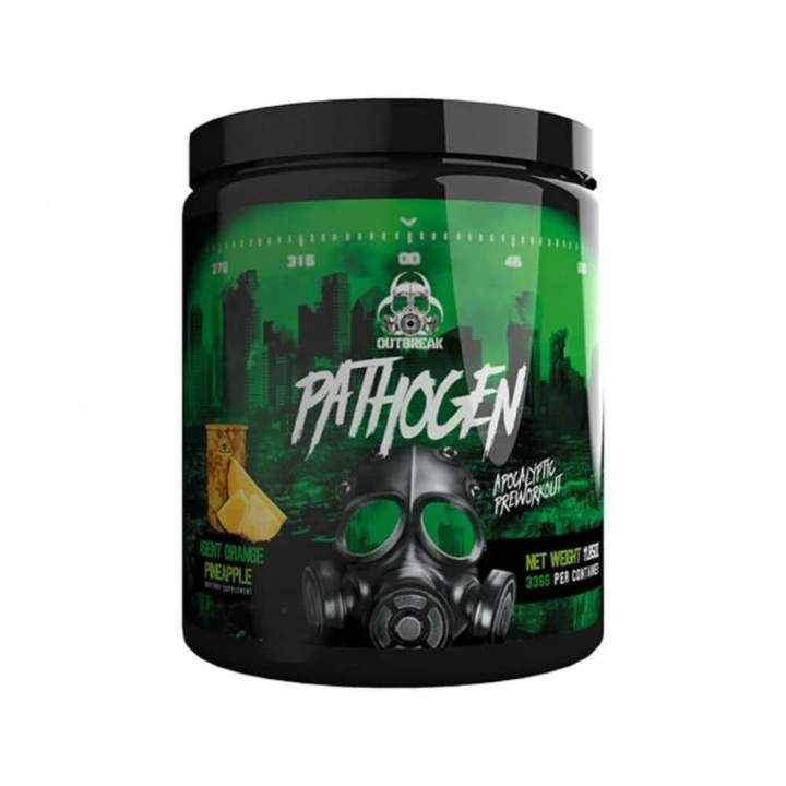 Outbreak Pathogen PWO, 360 g (Agent Orange Pineapple) ryhmässä Ravintolisät & Elintarvikkeet / Suorituskyvyn parantajat / Pre-Workout / PWO @ Tillskottsbolaget (OUTBREAK753-1)