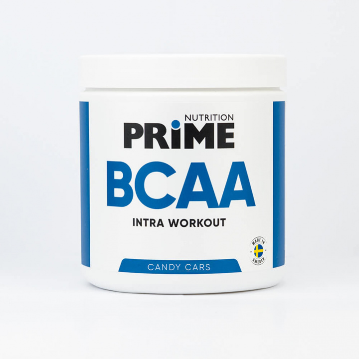 Prime Nutrition BCAA, 330 g (Candy Cars) ryhmässä Ravintolisät & Elintarvikkeet / Aminohapot / BCAA @ Tillskottsbolaget (PRIME005-1)