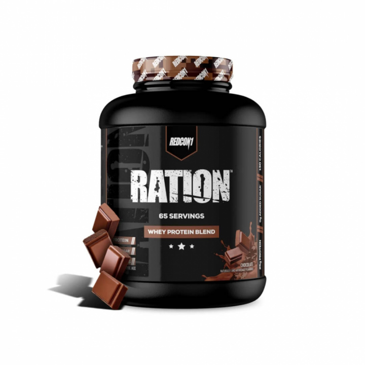 Redcon1 Ration 2,27 kg (Chocolate) ryhmässä Ravintolisät & Elintarvikkeet / Proteiinijauhe / Heraproteiini / Whey protein @ Tillskottsbolaget (REDCON1951-1)