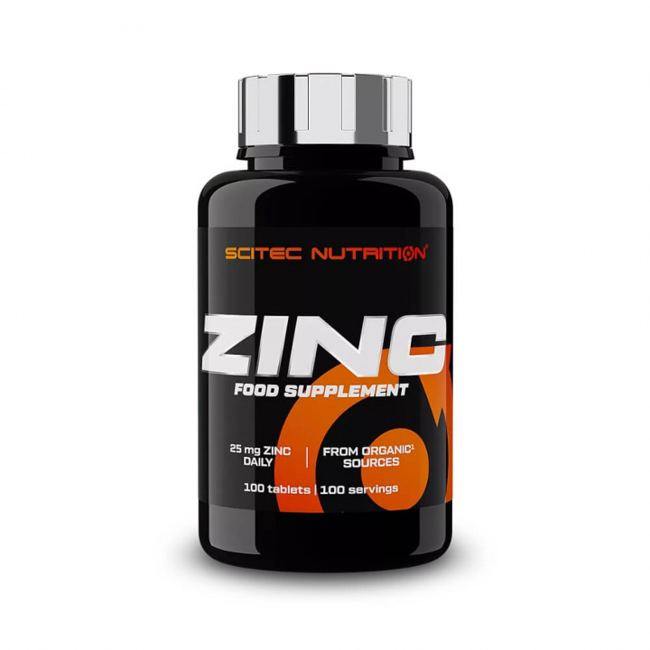 Scitec Nutrition Zinc, 100 tabs ryhmässä Ravintolisät & Elintarvikkeet / Kivennäisaineet / Sinkki @ Tillskottsbolaget (SCITEC0046)