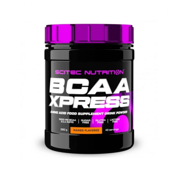 Scitec Nutrition BCAA Xpress, 280 g (Mango) ryhmässä Ravintolisät & Elintarvikkeet / Aminohapot / BCAA @ Tillskottsbolaget (SCITEC5463-4)