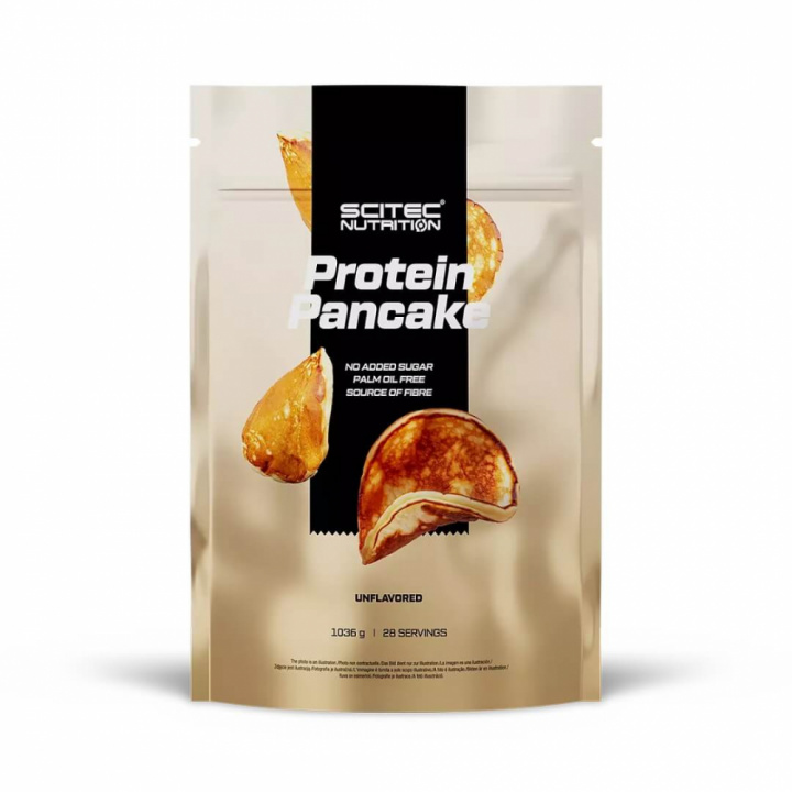Scitec Nutrition Protein Pancake, 1036 g (Naturell) ryhmässä Ravintolisät & Elintarvikkeet / Elintarvikkeet / Proteiiniletut @ Tillskottsbolaget (SCITEC8291NAT)