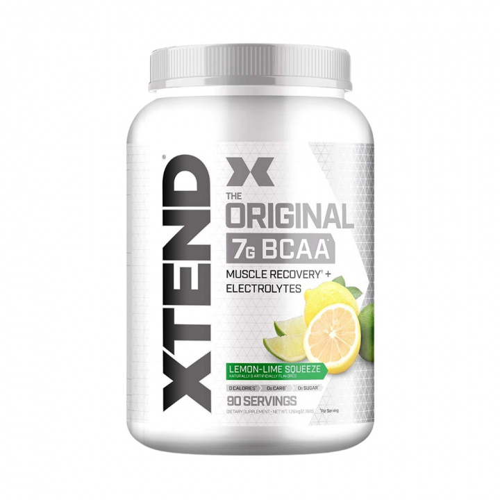 Scivation Xtend BCAA, 90 serveringar (Lemon Lime) ryhmässä Ravintolisät & Elintarvikkeet / Aminohapot / BCAA @ Tillskottsbolaget (SCIVATION001TCF)