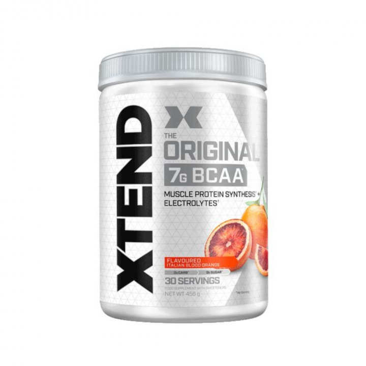 Scivation Xtend BCAA, 30 serveringar (Blood Orange) ryhmässä Ravintolisät & Elintarvikkeet / Aminohapot / BCAA @ Tillskottsbolaget (SCIVATON00-2)