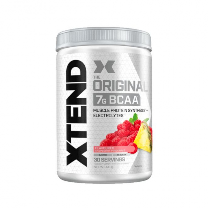 Scivation Xtend BCAA, 30 serveringar (Raspberry Pineapple) ryhmässä Ravintolisät & Elintarvikkeet / Aminohapot / BCAA @ Tillskottsbolaget (SCIVATON00-4)