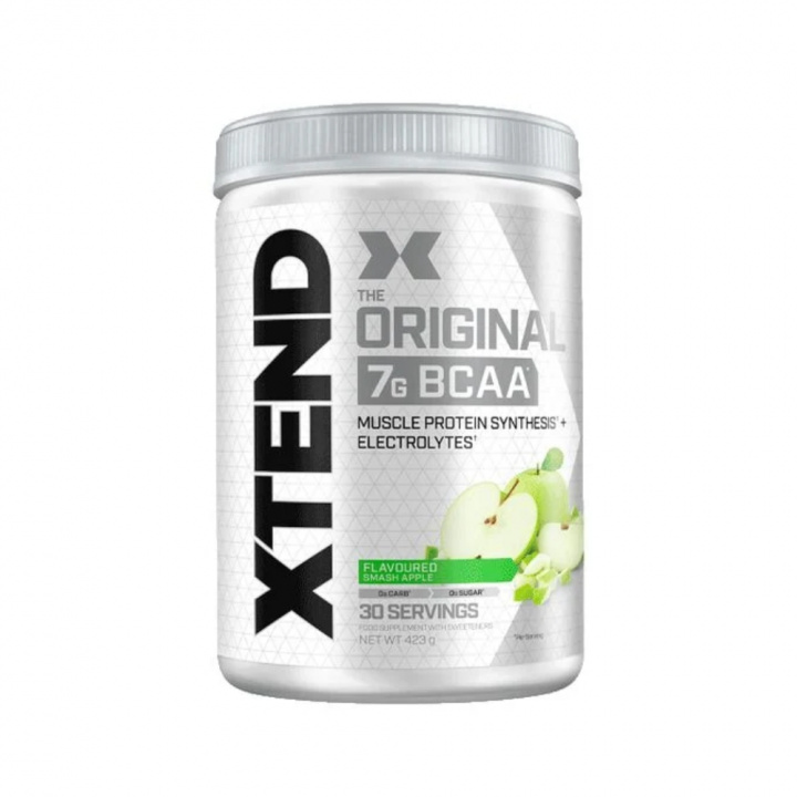 Scivation Xtend BCAA, 30 serveringar (Green Apple) ryhmässä Ravintolisät & Elintarvikkeet / Aminohapot / BCAA @ Tillskottsbolaget (SCIVATON0010TCD)