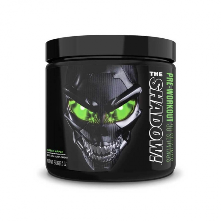 JNX Sports The Shadow, 270 g (Green Apple) ryhmässä Ravintolisät & Elintarvikkeet / Suorituskyvyn parantajat / Pre-Workout / PWO @ Tillskottsbolaget (SHADOW001-1)