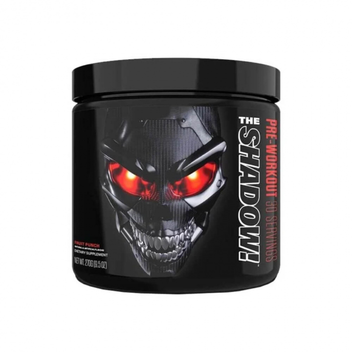 JNX Sports The Shadow, 270 g (Fruit Punch) ryhmässä Ravintolisät & Elintarvikkeet / Suorituskyvyn parantajat / Pre-Workout / PWO @ Tillskottsbolaget (SHADOW001-2)