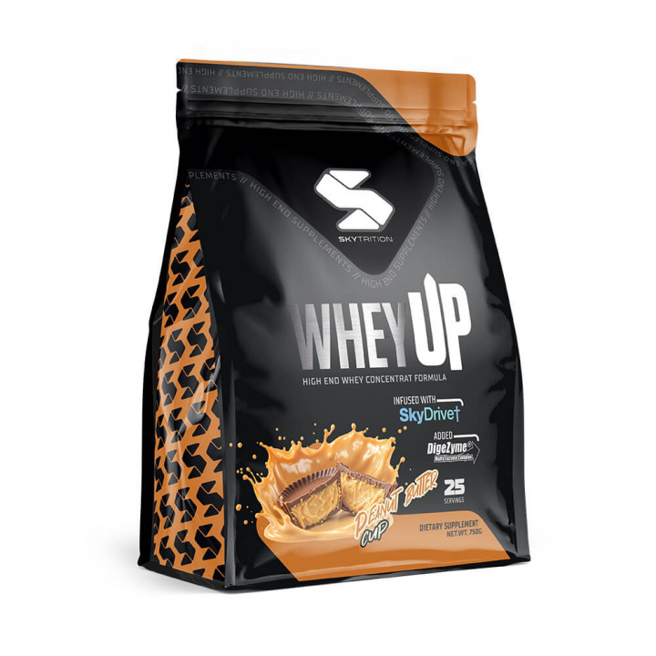 Skytrition WheyUP, 750 g ryhmässä Ravintolisät & Elintarvikkeet / Proteiinijauhe / Heraproteiini / Whey protein @ Tillskottsbolaget (SKYTRITION56573)
