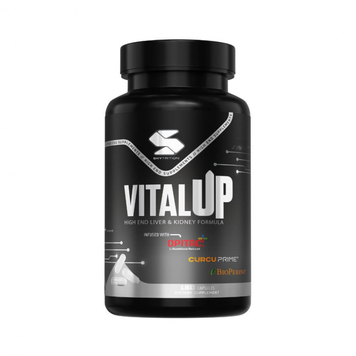 Skytrition VitalUP, 180 caps ryhmässä Ravintolisät & Elintarvikkeet / Aminohapot / NAC @ Tillskottsbolaget (SKYTRITION9274)