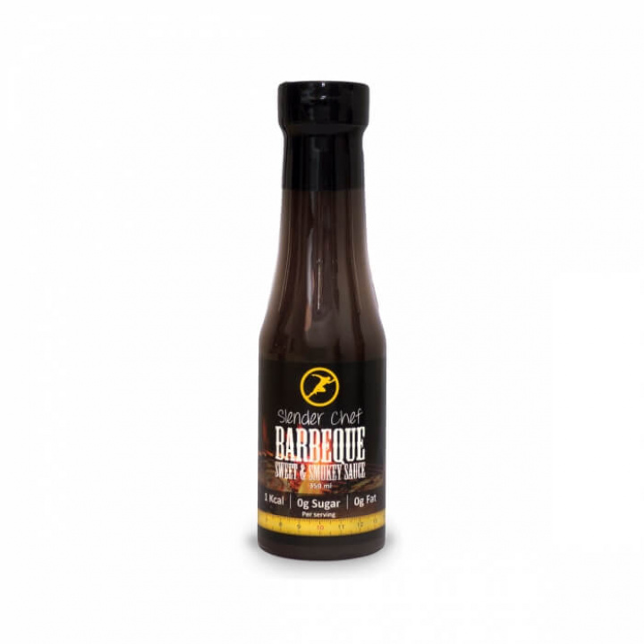 Slender Chef Dressing, 350 ml (BBQ Sweet & Smokey Sauce) ryhmässä Ravintolisät & Elintarvikkeet / Elintarvikkeet / Kalorivapaat kastikkeet ja lisukkeet @ Tillskottsbolaget (SLENDERCHEF001-3)