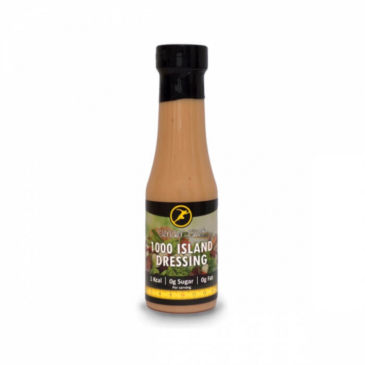 Slender Chef Dressing, 350 ml (1000 Island) ryhmässä Ravintolisät & Elintarvikkeet / Elintarvikkeet / Kalorivapaat kastikkeet ja lisukkeet @ Tillskottsbolaget (SLENDERCHEF001-9)